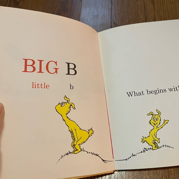 VINTAGE 1963 Dr. Seuss’s ABC Hardcover Kids early reader Book Club edition - Picture 5 of 11